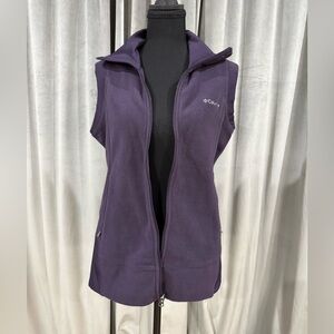 Columbia Women's Deep Purple Fleece Vest